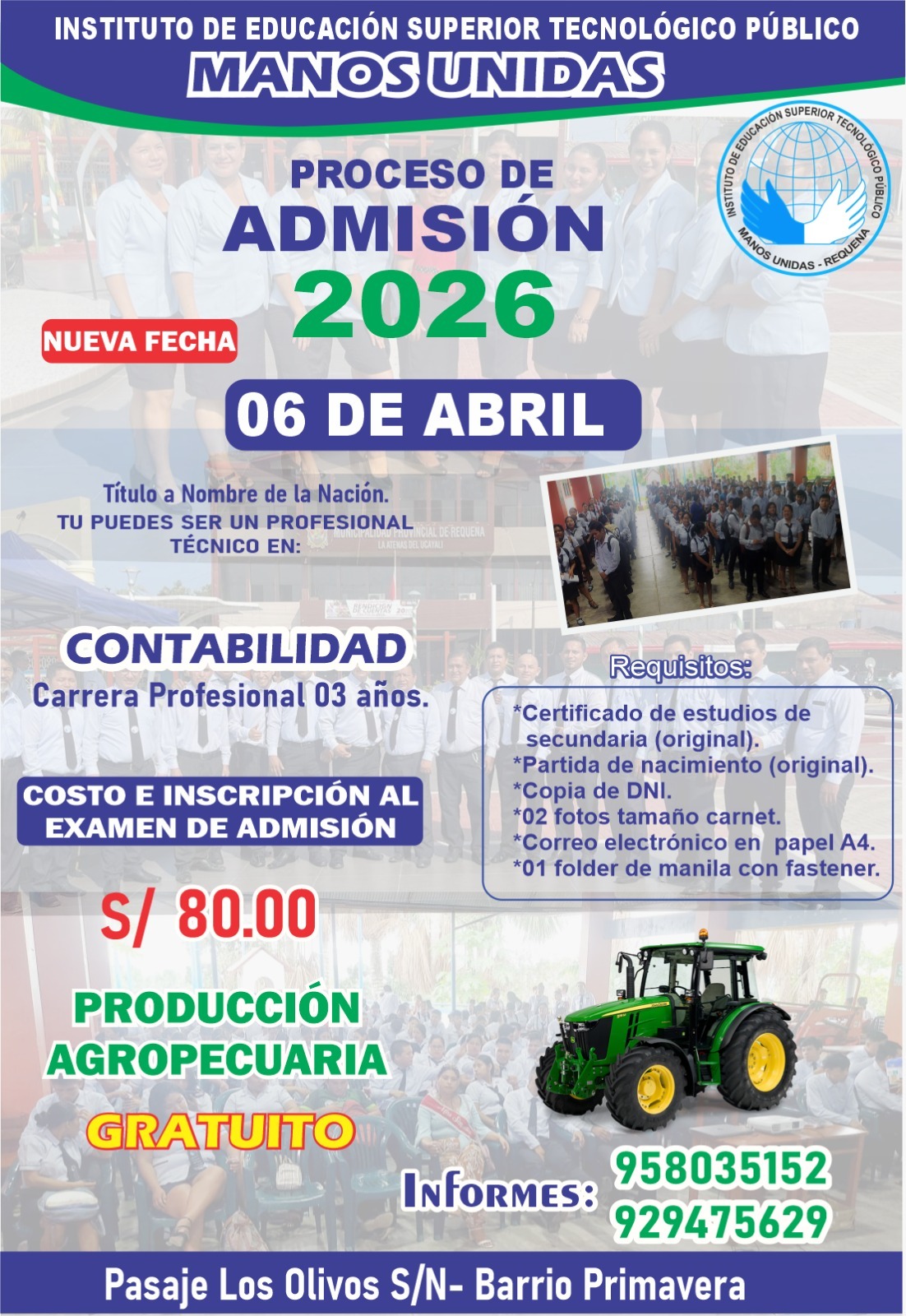 Examen de Admisión 2026