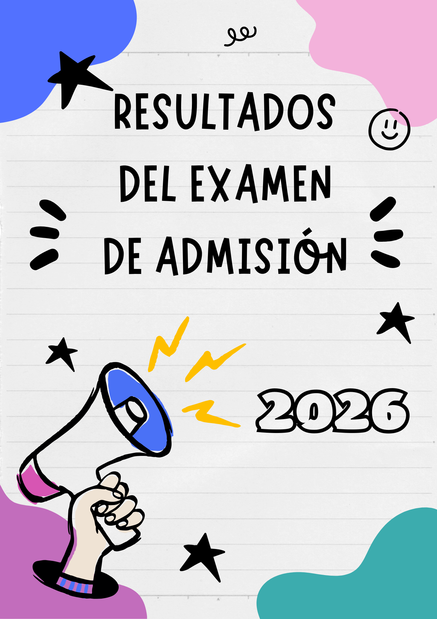 Resultado del Examen de Admisión 2026